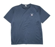 GANT_Cudna BLUZKA męska_granatowa prosta logowana sportowa_XL