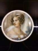 Talerz porcelanowy portret Natalia Potocka Wawel vintage PRL Johann Ender