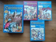 Carcassonne + 3 dodatki 