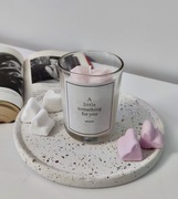 Świeca sojowa zapachowa serce