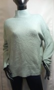 Miętowy sweter damski 