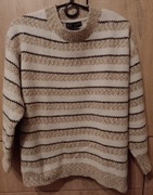 Bluzka sweter w paski rozm. XL