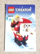 Lego 30580 Mikołaj na nartach