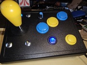 Lewo reczny joystick arkadowy do Atari i Amigi 3 fajerowy i autofajerem