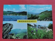 BIESZCZADY      -  Pocztówka  / III  z  1975 r.  /  WIDOKI