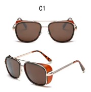 Okulary przeciwsłoneczne Tony Stark Iron Man pilotki UV400