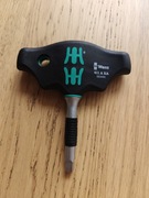 Wera rękojeść typu T do kluczy nasadowych 1/4" i funkcją grzechotki