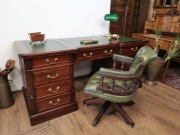 180 cm Wiktoriańskie dwustronne biurko 806/2025