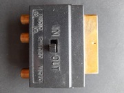 Przełącznik switch in/out AUDIO S-VIDEO VIDEO