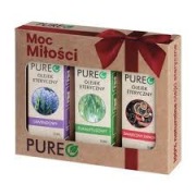 Pureo Moc Miłości, zestaw naturalnych olejków eterycznych, 3 x 10 ml