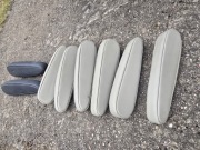 Podłokietniki Espace 4 jasna skóra oraz czarna 