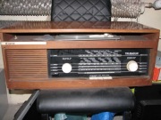 Radio lampowe Diora Trubadur z gramofonem