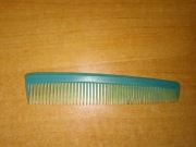 Grzebień do włosów Ruch grzebyk 12cm PRL zielony
