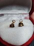 Złote kolczyki 14 karatów