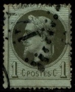 Francja 1862 Mi 24 Louis Napoleon 