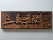 Wierzenia i legendy nordyckie, stara płaskorzeźba z początku XX wieku