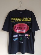 Koszulka boohooMAN Speed Race Moto Print T-shirt Oversized Limited