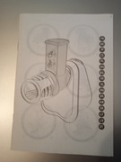 Instrukcja obsługi Szatkownica do warzyw Moulinex Fresh Express