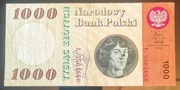 Banknot 1000 zł 1965 r Seria L Kopernik 