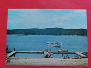 BIESZCZADY      -  Pocztówka  / I  z  1980 r.  /  PRZYSTAŃ