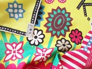 Piękna chustka sygnowana - jedwab - HAND DRUCK