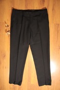 Spodnie Manguun r. 52 czarne eleganckie długie poliesterowe