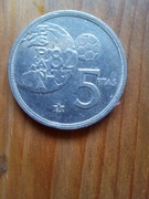 5Ptas.Hiszpania Mundial 82.1980r.