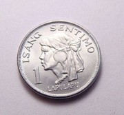 Filipiny 1 sentimo 1968 PIĘKNA!