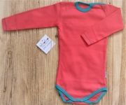 Body 8107 - dł. rękaw 100% BAWEŁNA EKO BIO roz. 98