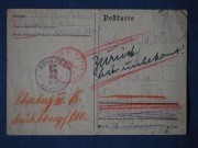 OFLAG IV C  POSTKARTE DRUK POWSZECHNEGO UŻYCIA - zwrot