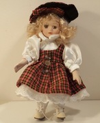 Porcelanowa Lalka ok20cm Główka i Kończyny Porcelana z Kolekcji nie bawiona