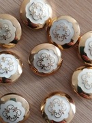 guzik metalowy 25 mm 