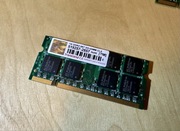 Pamięć RAM Transcent DDR2 667SO-DIMM CL-5 1GB