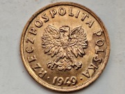 5 groszy 1949 brąz stan 1 (898)