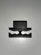 Uchwyt na kable pod biurko zestaw 2x 6mm + 2x 8mm organizer przewodów 