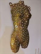 Rzeźba 3D - Metaloplastyka korpus damski.