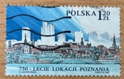 3897, * kasowany, 750-lecie lokacji Poznania