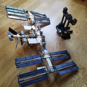 LEGO 21321 międzynarodowa stacja kosmiczna niekompletna