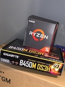 Ryzen 5 1600 + Gigabyte B450M DS3H