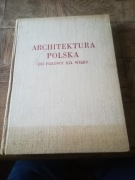 Architektura Polska do połowy XIXw unikat