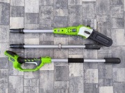 Greenworks akumulatorowa piła pilarka na wysięgniku teleskopie 24 V