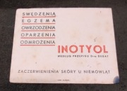 Przedwojenna reklama apteka Inotyol bibuła do atramentu 