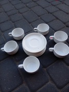 Sześć filiżanek do kawy plus inne