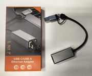 Karta sieciowa LAN USB-C/USB-A