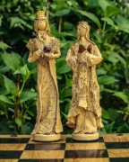 Szachy ręcznie robione 