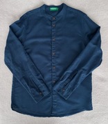 NIEBIESKA KOSZULA CHŁOPIĘCA - UNITED COLORS OF BENETTON