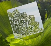 Szablon Mandala -wzór 60x60cm szablon 30x30cm, malarski tynk , DIY, C22