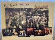 SABATON - autografy wszystkich członków z 2007