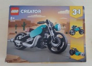 LEGO CREATOR - MOTOCYKL VINTAGE ZESTAW KLOCKÓW 3 w 1 – 31135