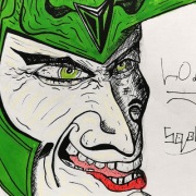 Obraz rysunek plakat Loki by Sqoky